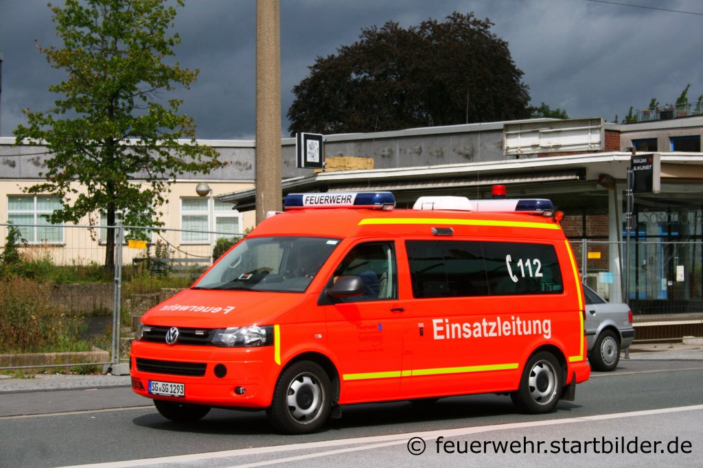 Feuerwehr Solingen
ELW 1
Aufgenommen in Solingen, 27.8.2011.