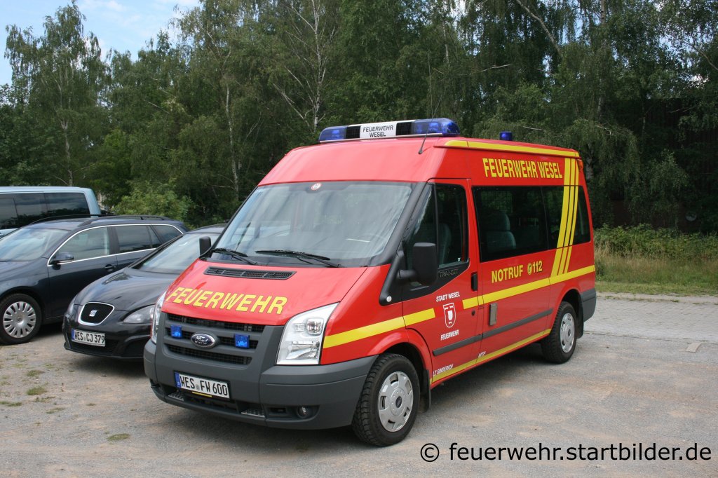 Feuerwehr Wesel
MTF (Funk:13/19/61).
Aufgenommen bei der Feuerwehr Dinslaken am 10.7.2011.