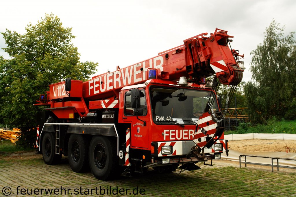 FWK 40 der Feuerwehr Oberhausem.
Aufgenommen am 18.9.2011 beim Tdo der FF Oberhausen Sterkrade.
