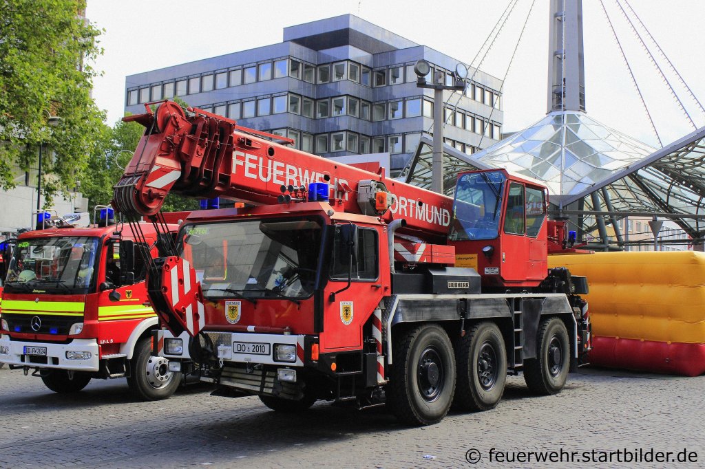 FWK (Florian Dortmund 1/71/1) der Feuerwehr Dortmund.
Aufgenommen beim Stadtfeuerwehrtag in Dortmund, 7.7.2012.