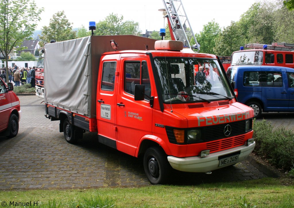 GW-�l (9/55/3) der Feuerwehr Velbert.
Aufgenommen beim Tag der Offenen T�r der Feuerwehr Velbert Neviges am 8.5.2010.

