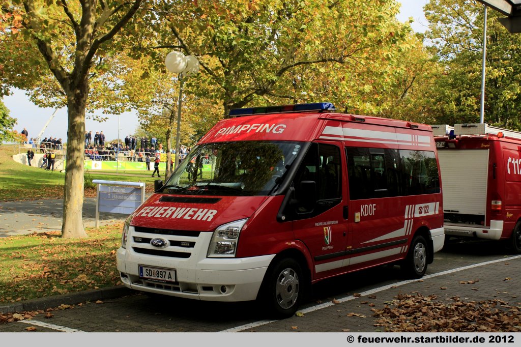 KDO-F (SD 897 A) der Feuerwehr Pimpfing aus �sterreich.
Aufgenommen beim Jubil�um 50 Jahre LFV-Rheinland-Pfalz in Mainz,6.10.2012.
