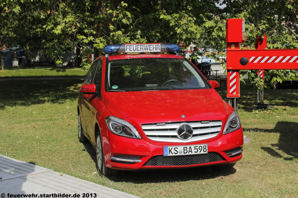 Kodw der Werkfeuerwehr von Mercedes Benz in Kassel.
Aufgenommen beim Hessentag 2013 in Kassel.