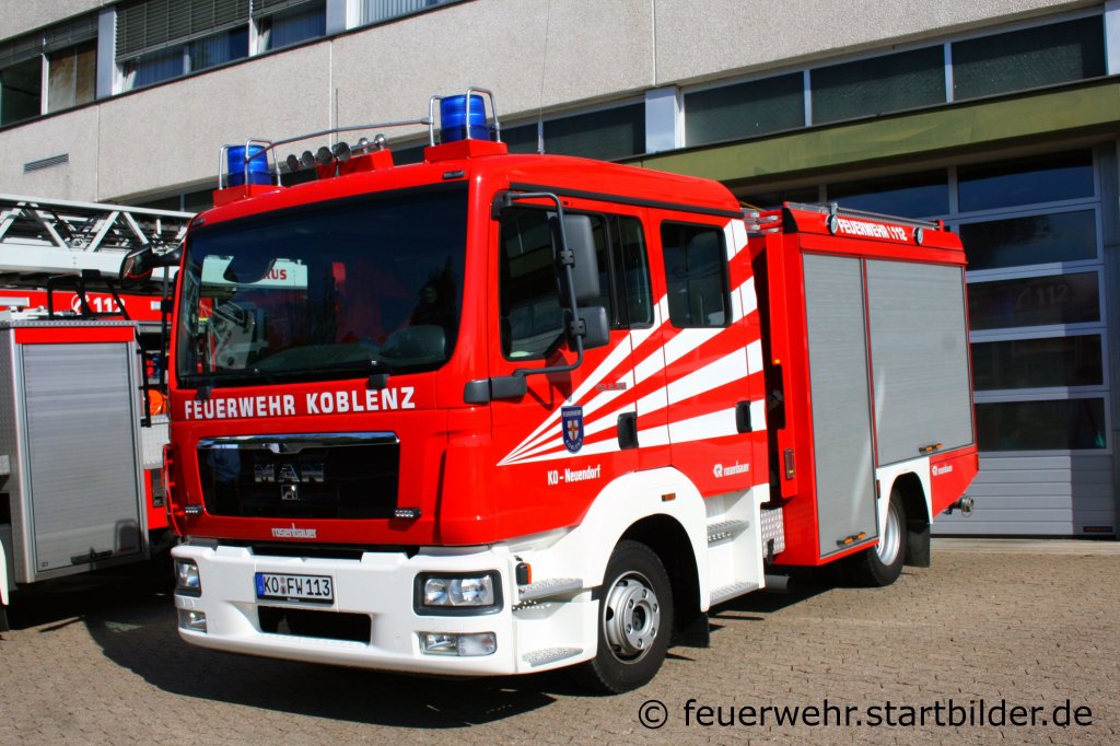 MLF der FF Koblenz Neuendorf.
Aufgenommen beim Tag der Offenen T�r der Fw Koblenz, 28.8.2011.
