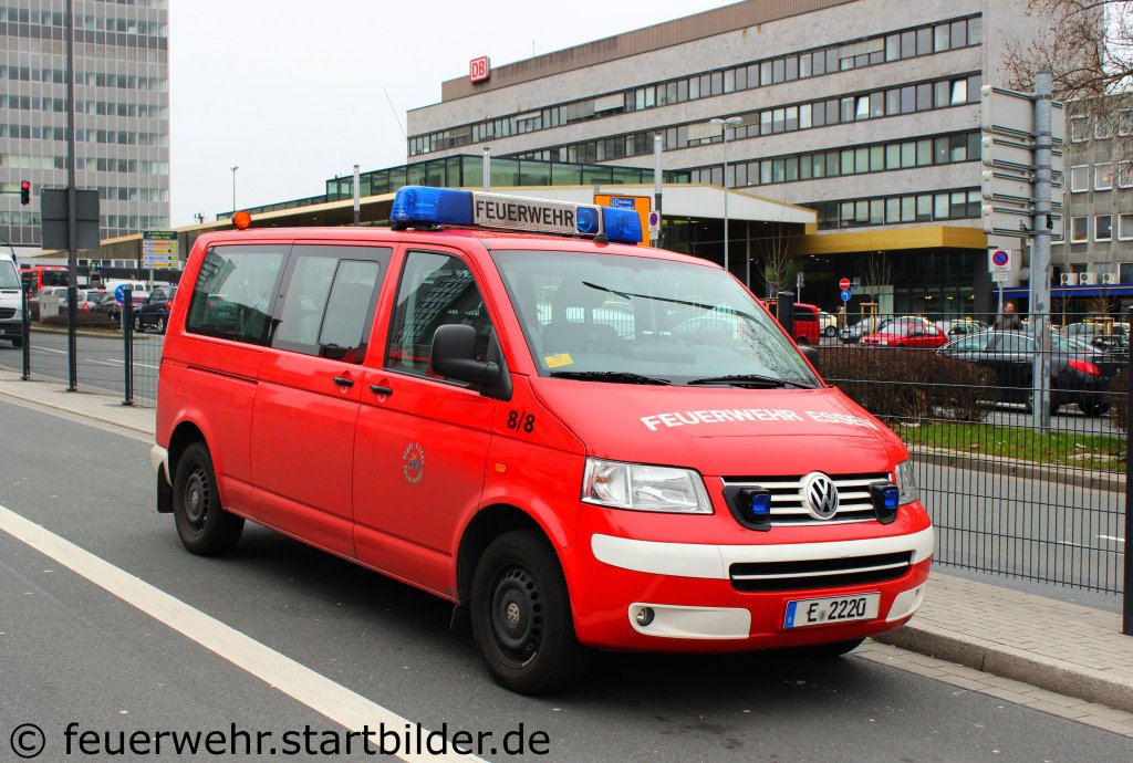 MTW (1-MTW-2) der Feuerwehr Essen.
Aufgenommen am HBF Essen,7.3.2012.
