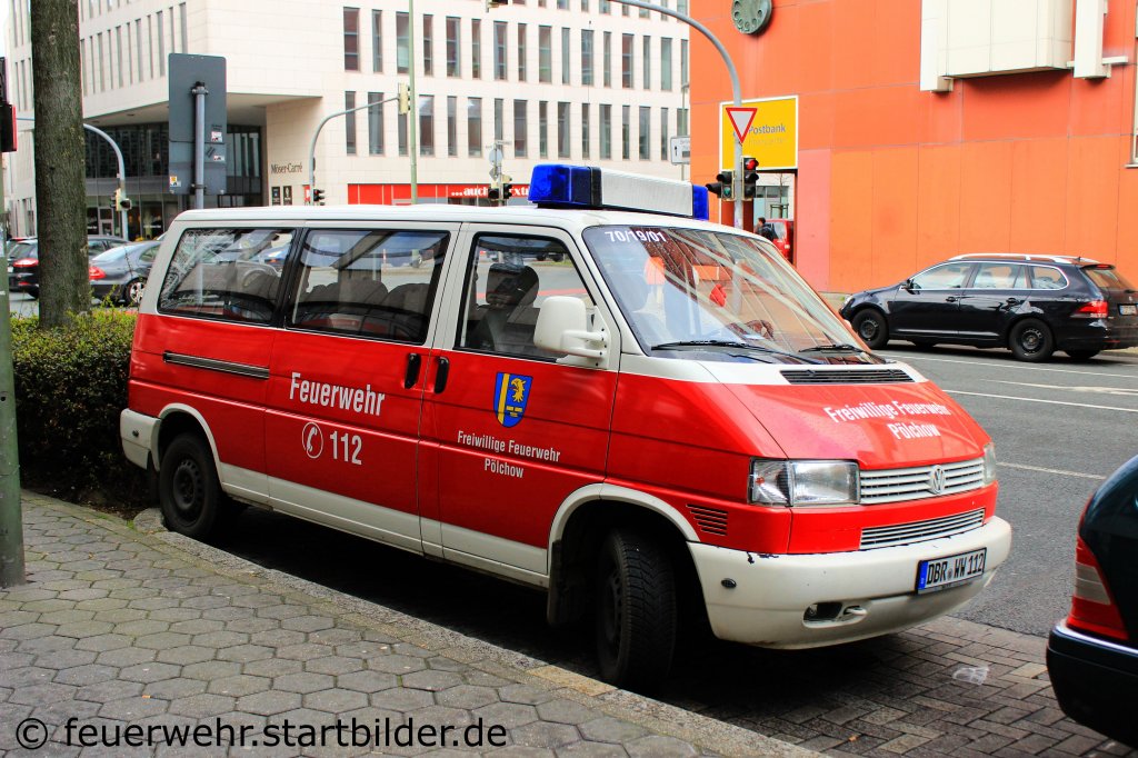 MTW (70/19/01) der Feuerwehr P�lchow.
