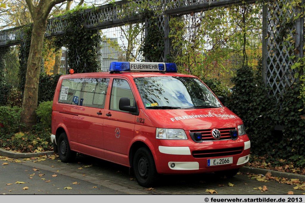 MTW 8/23 der Feuerwehr Essen.
Aufgenommen am 9.11.2012.
