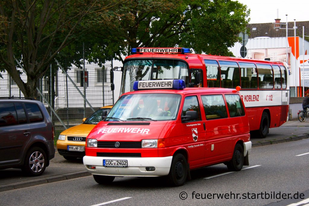 MTW der Feuerwehr Ulmen.
Aufgenommen beim Tag der Offenen T�r der Fw Koblenz, 28.8.2011. 