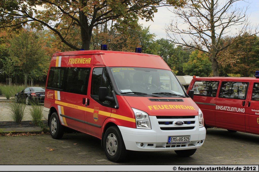 MTW (Florian Diez 15/19) der FF Diez LZ Holzappel.
Aufgenommen beim Jubil�um 50 Jahre LFV-Rheinland-Pfalz in Mainz,6.10.2012.