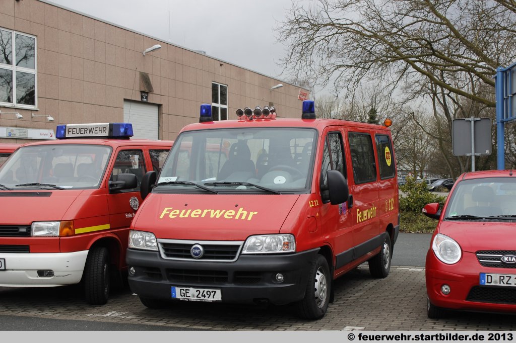 MTW (GE 2497) des LZ 11 der Feuerwehr Gelsenkirchen.
Aufgenommen an der Dortmunder Messe, 10.4.2013.