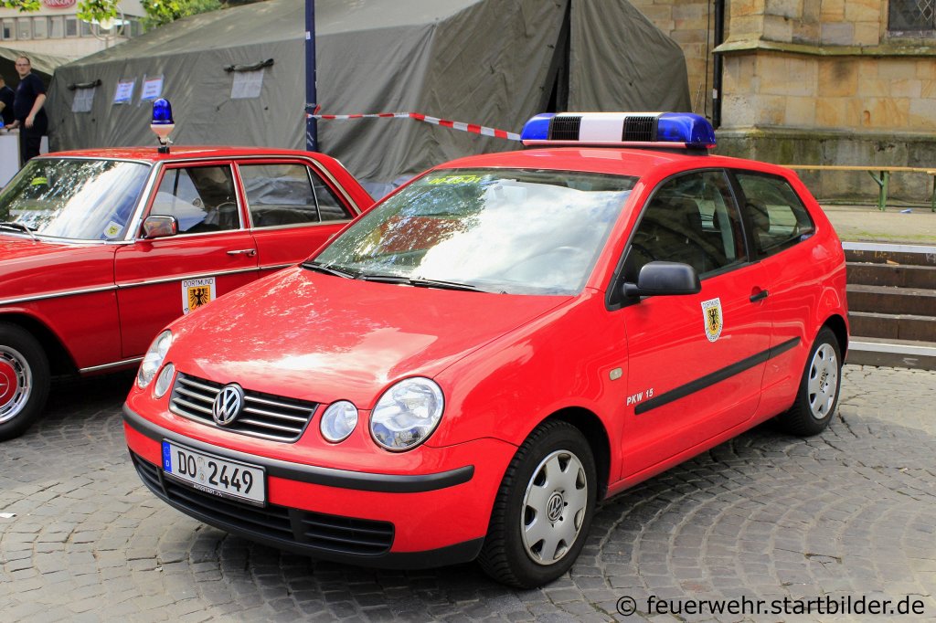 PKW (Florian Dortmund 00/09/01) der Feuerwehr Dortmund.
Aufgenommen beim Stadtfeuerwehrtag in Dortmund, 7.7.2012.