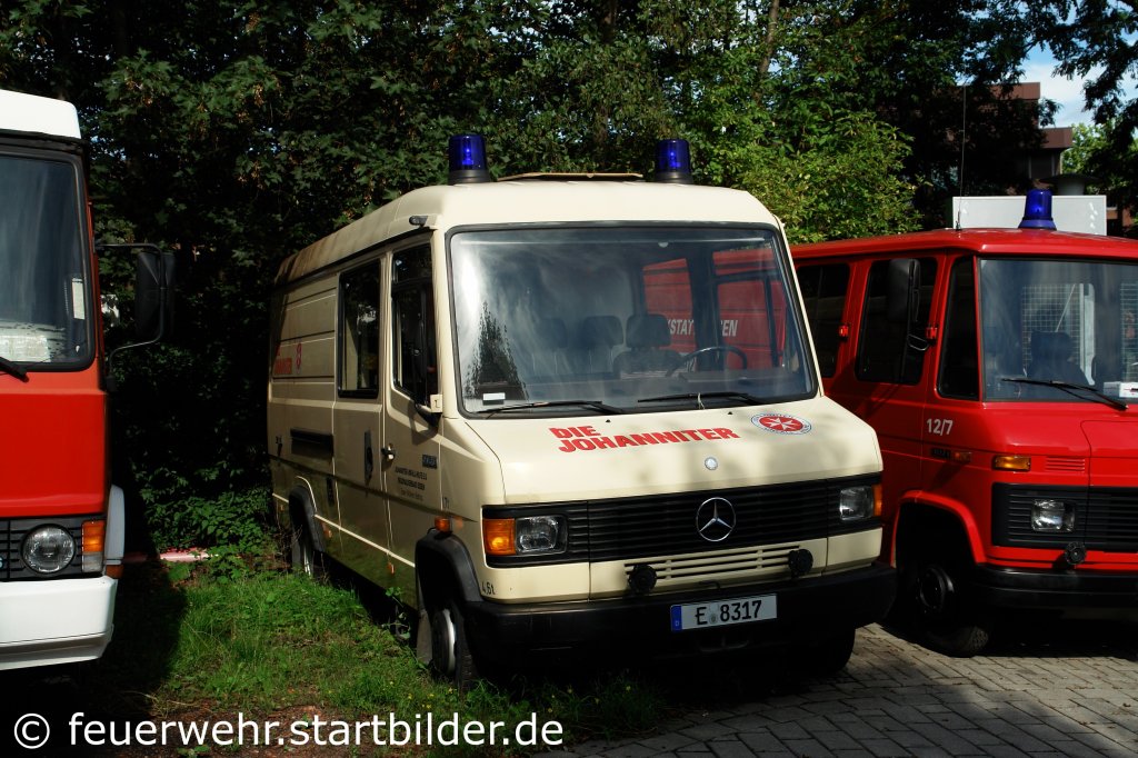 Transportfahrzeug der Johanniter Essen.
Aufgenommen beim Tag der Offenen T�r der Feuerwache 1 in Essen, 10-11.9.2011.