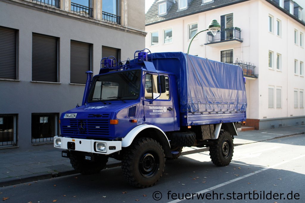 Unimog (THW 88154) des THW OV Unna-Schwerte.
Aufgenommen beim NRW Tag 2011 in Bonn.