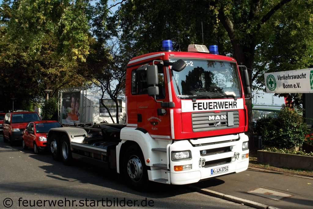 WLF (K LN 3752) der Feuerwehr K�ln.
Aufgenommen beim NRW Tag 2011 in Bonn.