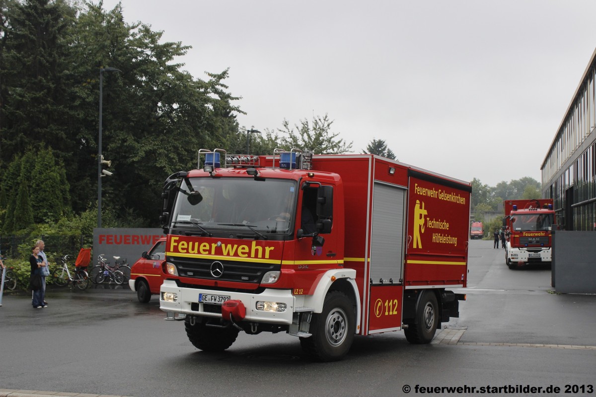 GW-Rüst des LZ 12 Technische Hilfeleistung / ABC-Erkundung.
