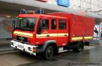 Feuerwehr Dortmund  Florian Dortmund 16/74/1  Kennzeichen DO 2362  Fahrzeugart LKW 11  Aufbau      Metz  Hersteller  MAN  Aufgenommen beim Stadtfeuerwehrtag in der Dortmunder Innenstadt am 12.6.2010.