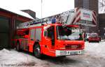 DLK 23/12 (Florian Essen 5/33/1) der Feuerwehr Essen habe ich am 10.1.2010 auf der Zeche Zollverein bei einer Brandsicherheitswache aufgenommen.