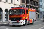 Feuerwehr Wuppertal  W 6121  Mercedes-Benz Actros 1835 L  HLF 24 NRW  Aufgenommen in Wuppertal am 17.3.2010