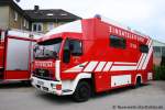 Diesen ELW 2 (DU 2308) auf MAN 8-163 mit Gossler Aufbau habe ich beim Tag der Offenen T�r der Feuerwehr Duisburg Huckingen am 15.5.2010 aufgenommen.