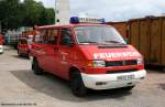 Feuerwehr Wesel  13/11/31  WES 6123  ELW 1  VW T4  Aufgenommen beim Tag der Offenen T�r der Feuerwehr Dorsten, 13.6.2010.