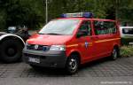 Feuerwehr Viersen  LZ S�chteln  Florian Viersen 19/31  VIE 1988  MTF  VW T5  Aufgenommen beim Tag der Offenen T�r der Feuerwehr Viersen Stadtmitte, 20.6.2010.