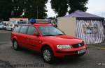Zur Feuerwehr Krefeld geh�rt dieser VW Passat.