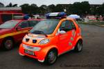 Dieser Smart geh�rt zur Feuerwehr Krefeld.