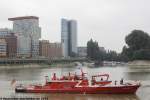 Feuerlöschboot 2 von der Feuerwehr Köln.
