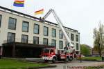 Am 2.5.2012 konnte ich in Oostende den Gelenkmast der Brandweer Oostende f�r die Nachwelt festhalten.