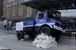 Blaulichtmeile NRW Tag 2014 Bielefeld.
Dieser Unimog ist im Einsatz für THW OV Detmold beim Technischen Zug Detmold - FGr WP.
