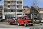 Fahrzeug der Feuerwehr Boulogne Sur Mer in Frankreich.